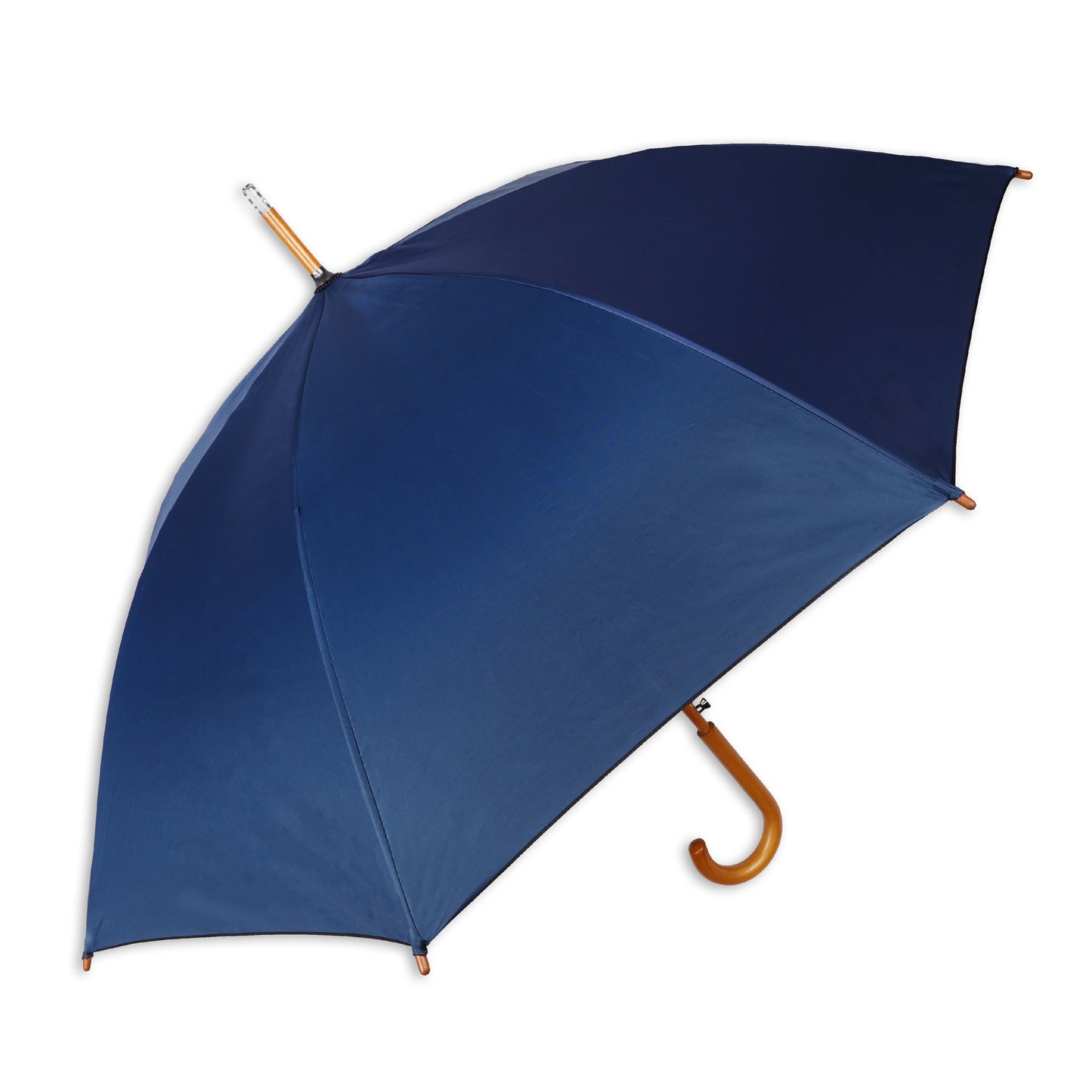 WOODSTAR (Mono-Silver) | Automatic Open Straight Umbrella β Premium Wooden Frame (Available in Various Colours)