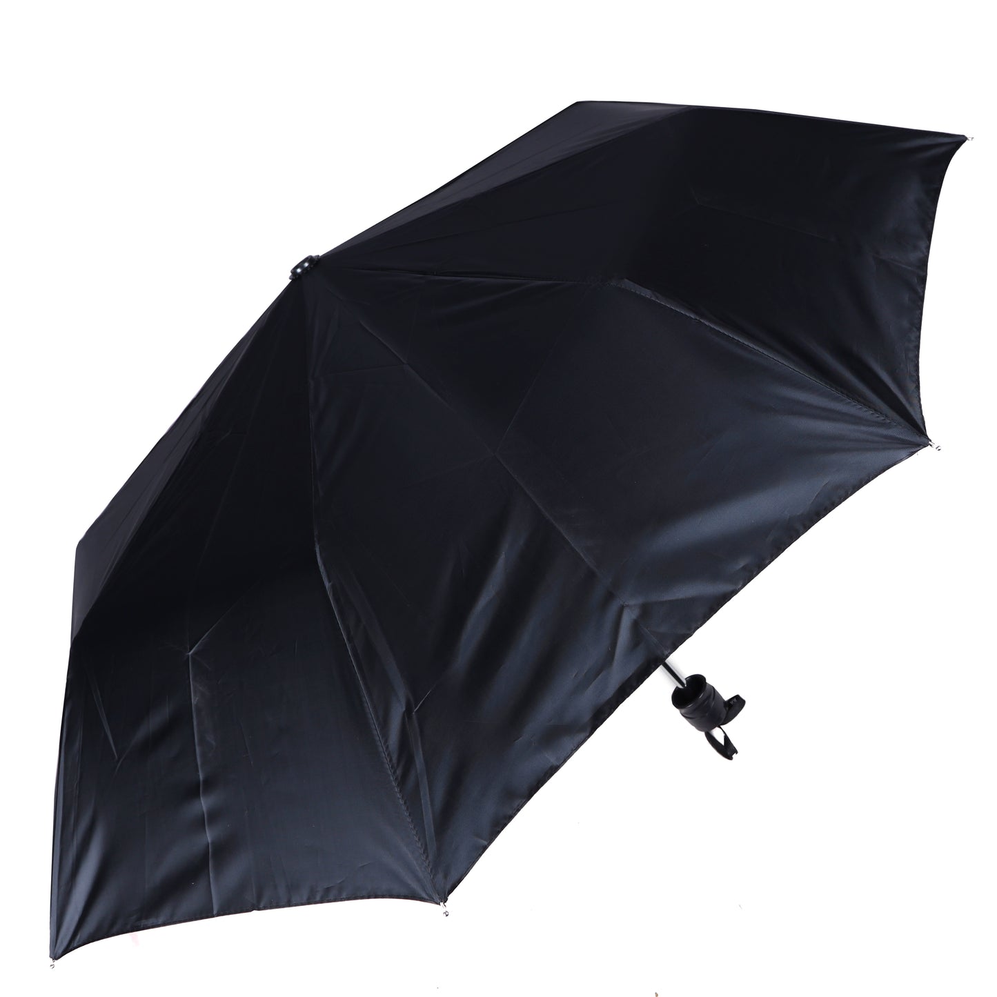 3 Fold KK (Black-Silver) | Manual Open Umbrella – Compact & Weather-Resistant