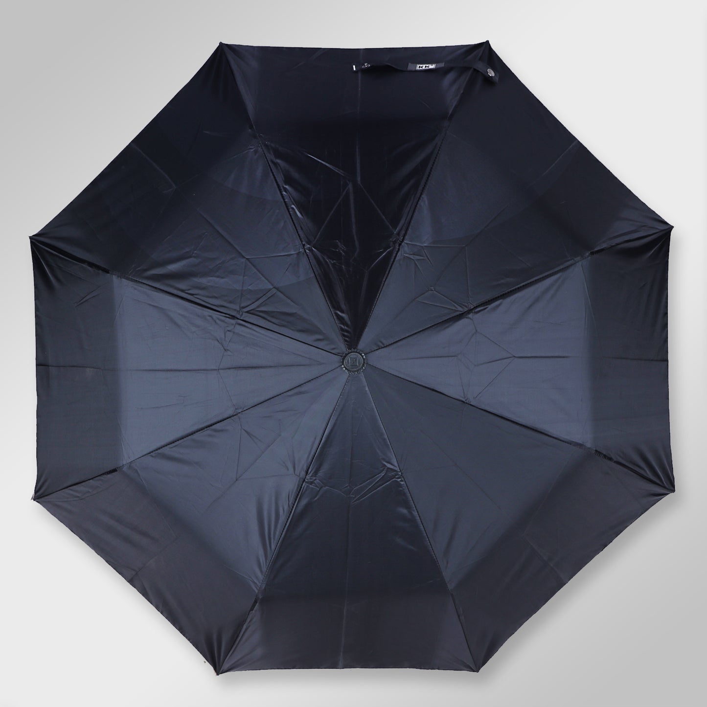SUPERMINI | 3-Fold Manual Open Umbrella – Compact & Durable (Black)