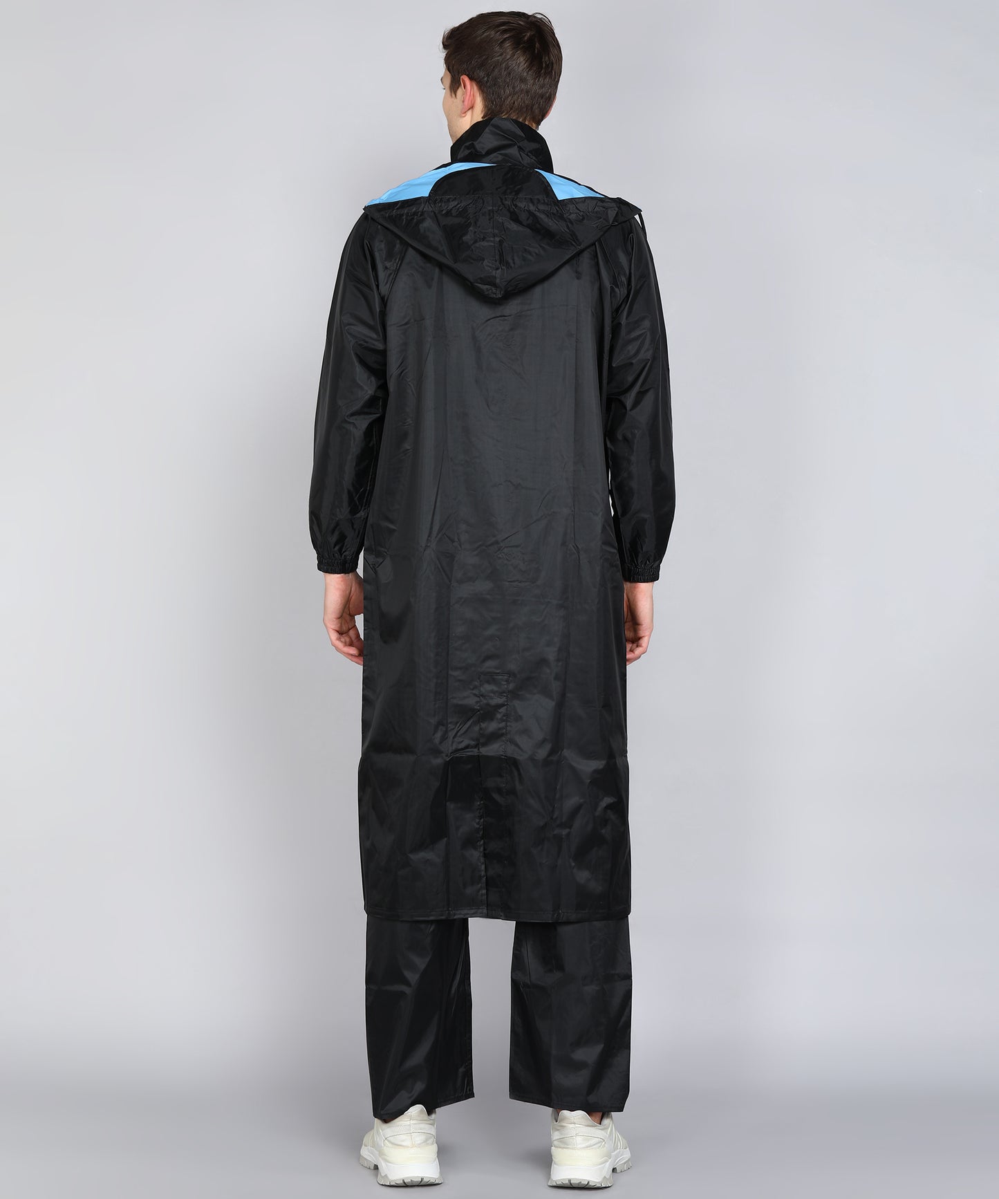 DURACOAT | Men's Waterproof Long Coat - Black