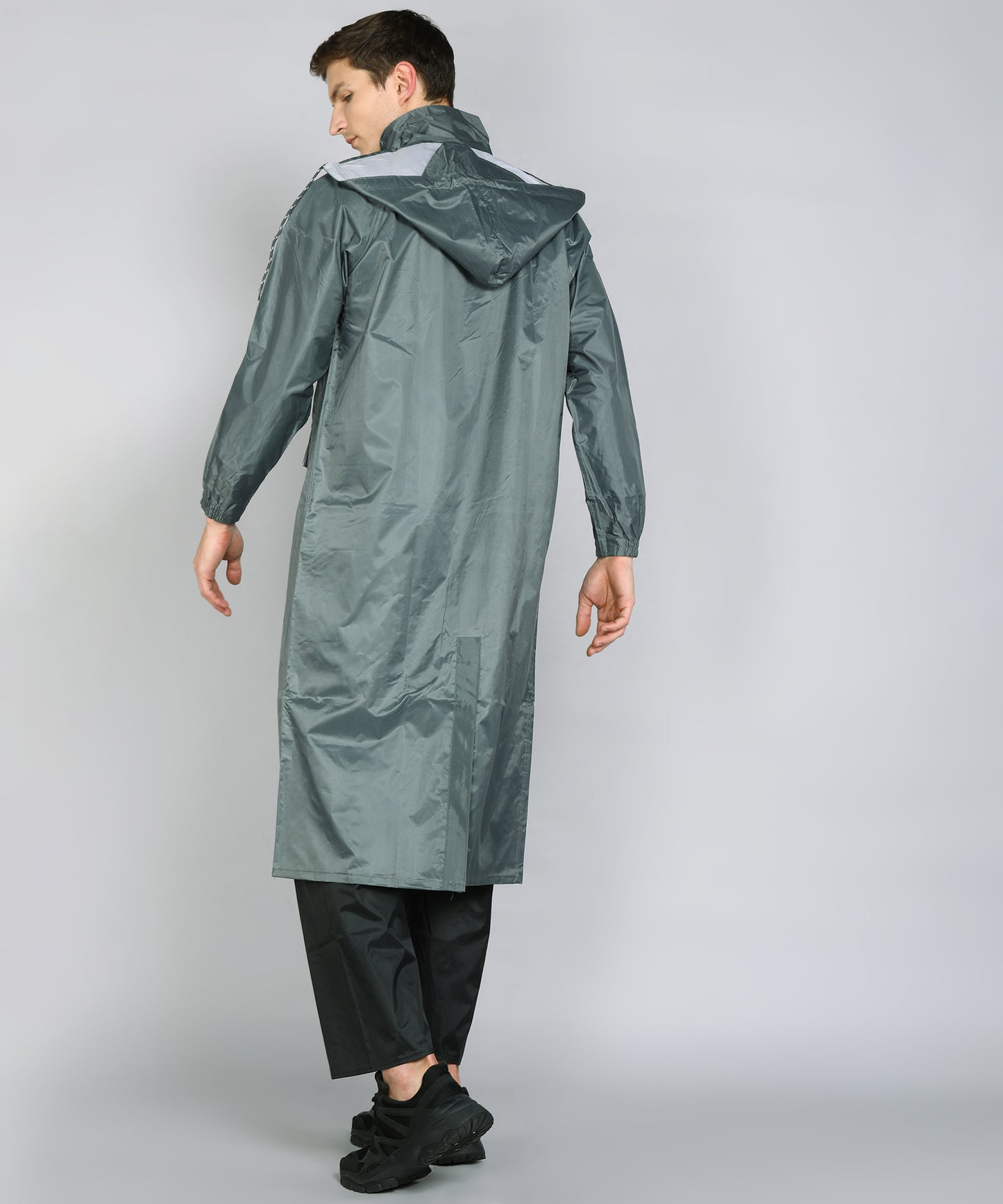 DURACOAT | Men's Waterproof Long Coat - Grey