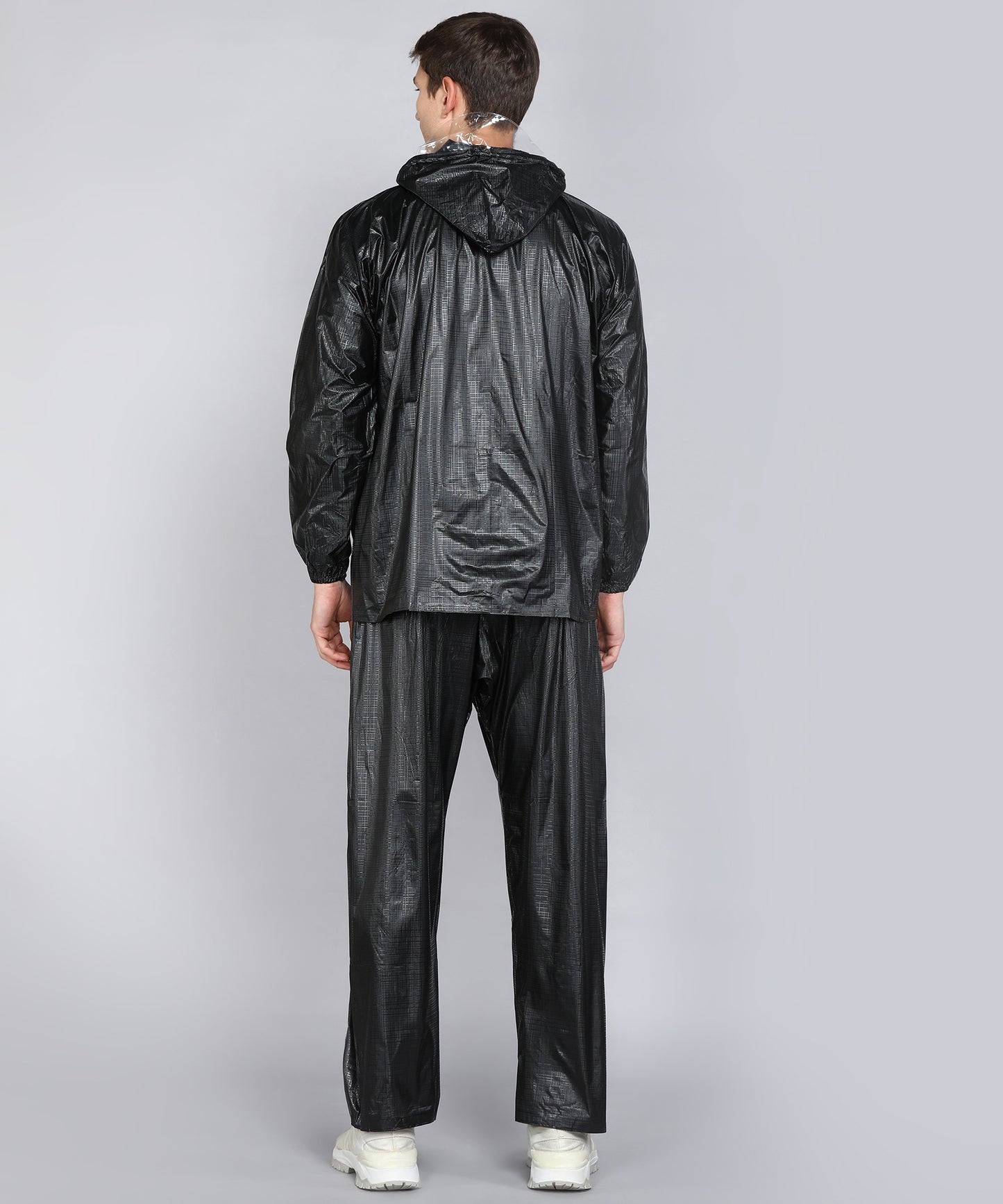 RONNY | Men's PVC Rain Suit - Black