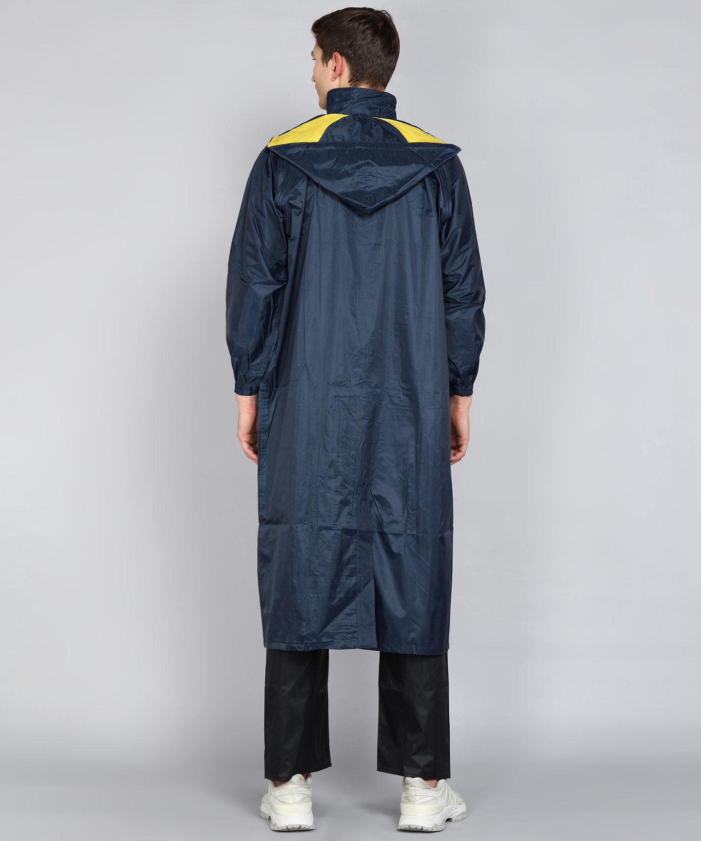 DURACOAT | Men's Waterproof Long Coat - Blue