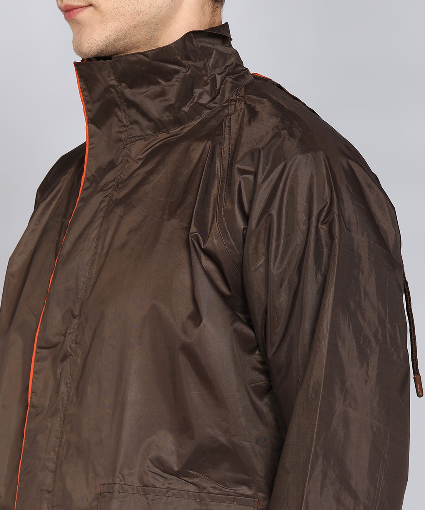 DURACOAT | Men's Waterproof Long Coat - Brown