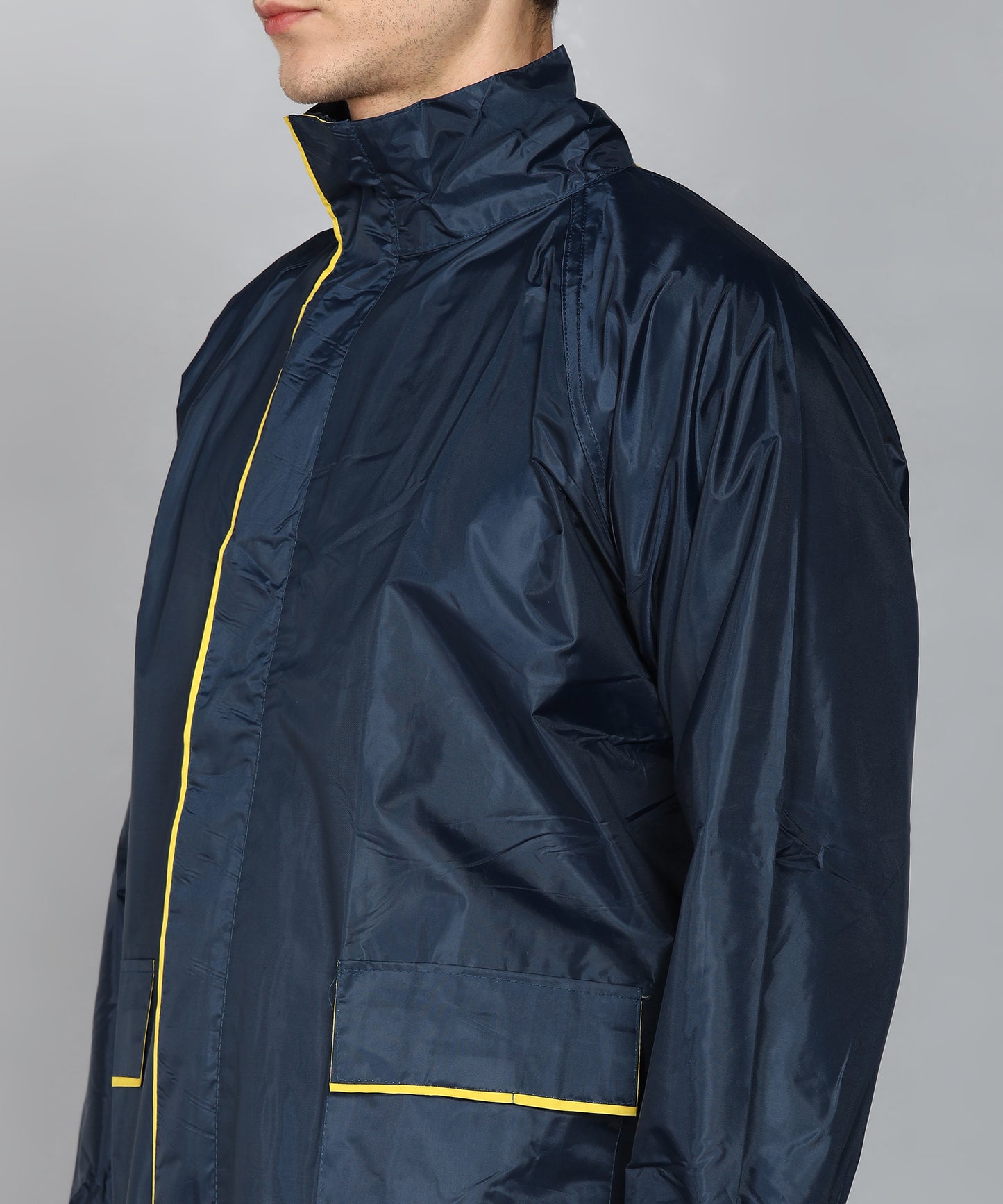 DURACOAT | Men's Waterproof Long Coat - Blue