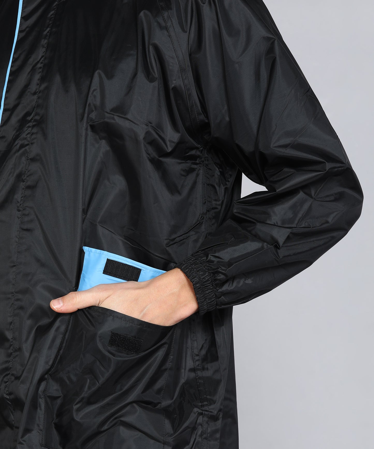 DURACOAT | Men's Waterproof Long Coat - Black