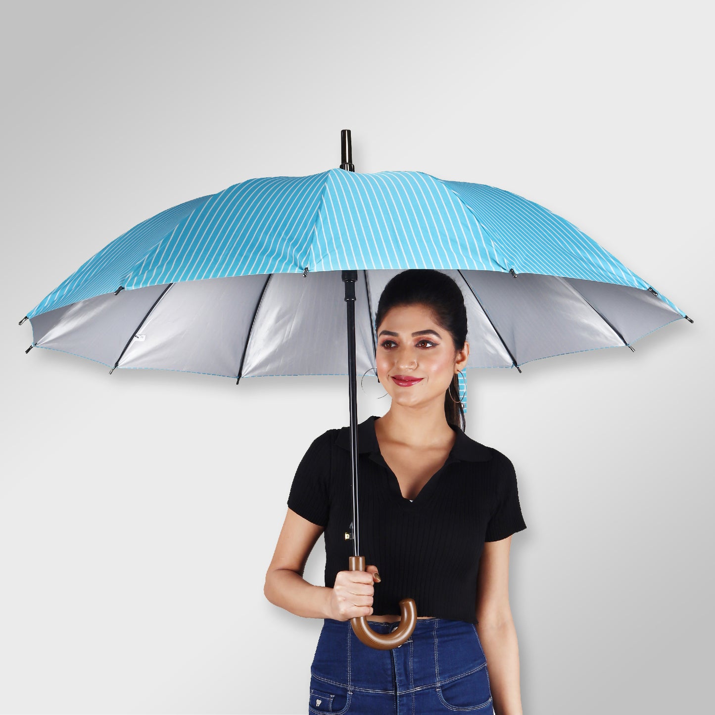 SUMMER | Automatic Open Fashion Umbrella - Sky
