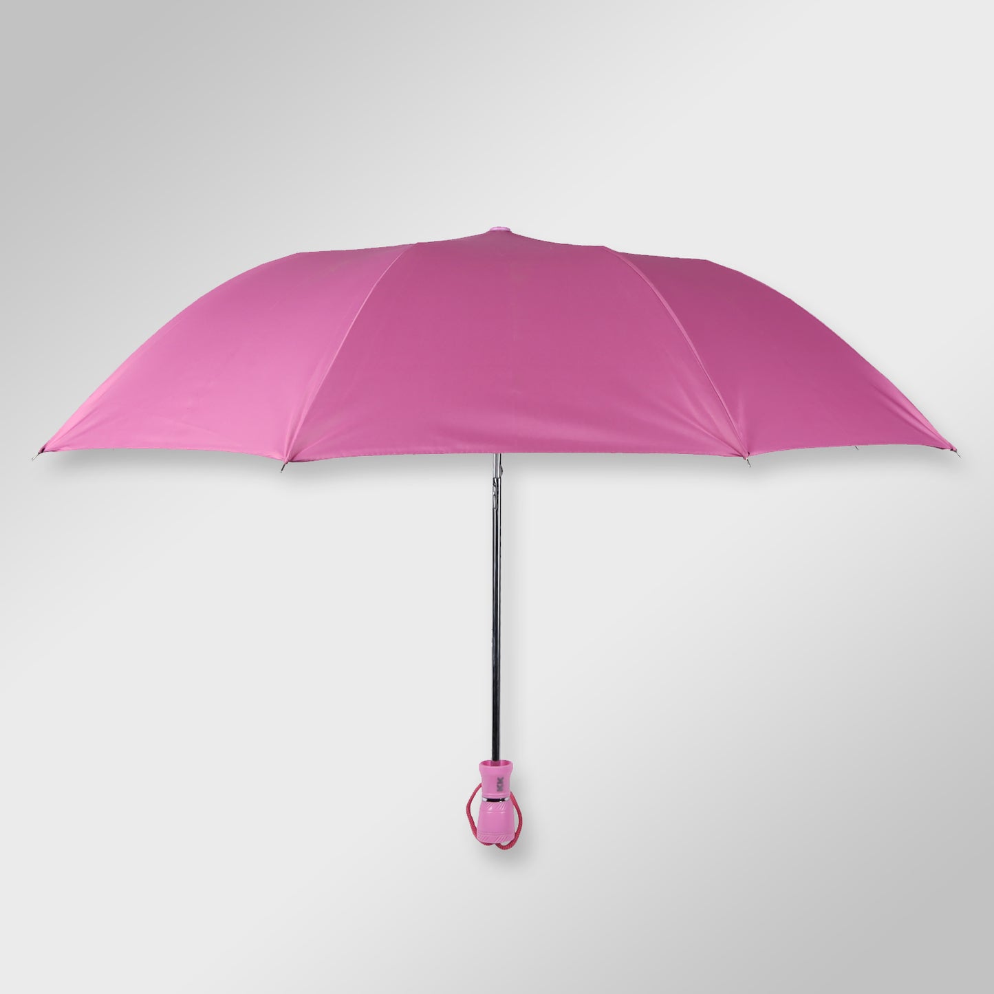 METRO (Mono-Silver) | Manual Open 2-Fold Umbrella - Compact and Vibrant (Available in Various Colours)