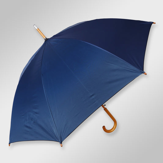 WOODSTAR MONO BLACK |  Automatic Open Fashion Umbrella (Blue)