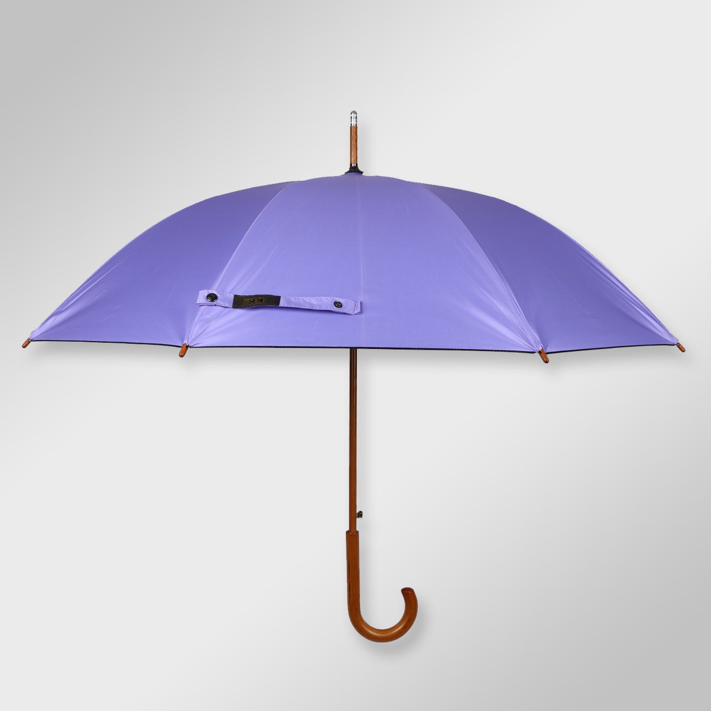 WOODSTAR MONO BLACK |  Automatic Open Fashion Umbrella (Lilac)