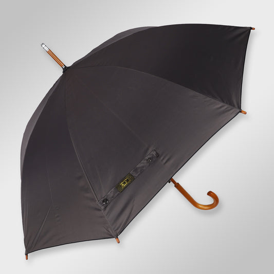 WOODSTAR MONO BLACK |  Automatic Open Fashion Umbrella (Grey)
