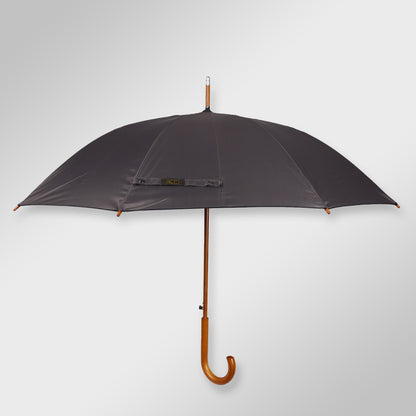 WOODSTAR MONO BLACK |  Automatic Open Fashion Umbrella (Grey)