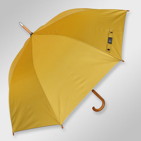 WOODSTAR MONO SILVER |  Automatic Open Fashion Umbrella (Yellow)