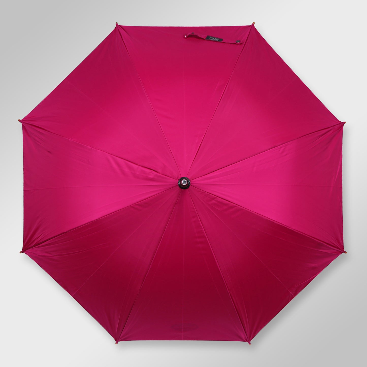 WOODSTAR MONO SILVER |  Automatic Open Fashion Umbrella (Light Red)