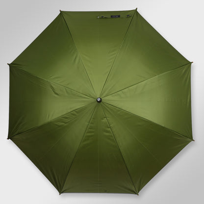 WOODSTAR MONO-SILVER | Automatic Open Straight Fashion Umbrella – Premium Wooden Frame (Available in Various Colours)