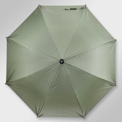 WOODSTAR MONO SILVER |  Automatic Open Fashion Umbrella (Light Green)