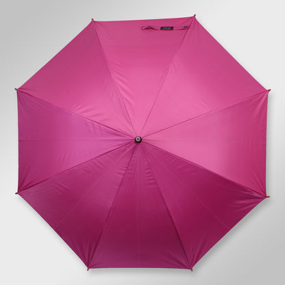 WOODSTAR MONO SILVER |  Automatic Open Fashion Umbrella (Light Pink)