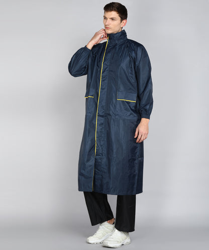 DURACOAT | Men's Waterproof Long Coat - Blue