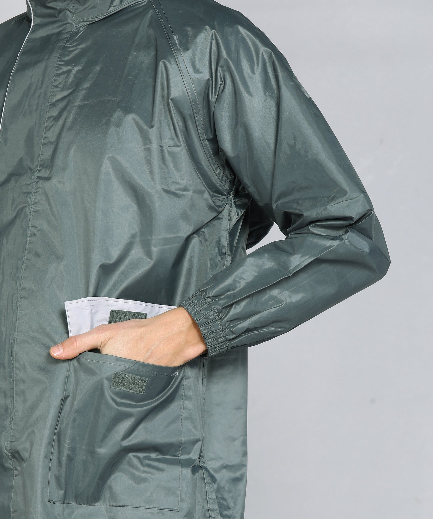 DURACOAT | Men's Waterproof Long Coat - Grey