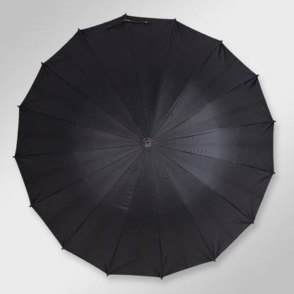 WOODSTAR | Automatic Open Fashion 16K Umbrella (Black)