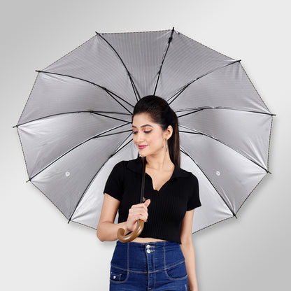 SUMMER | Automatic Open Fashion Umbrella - Black