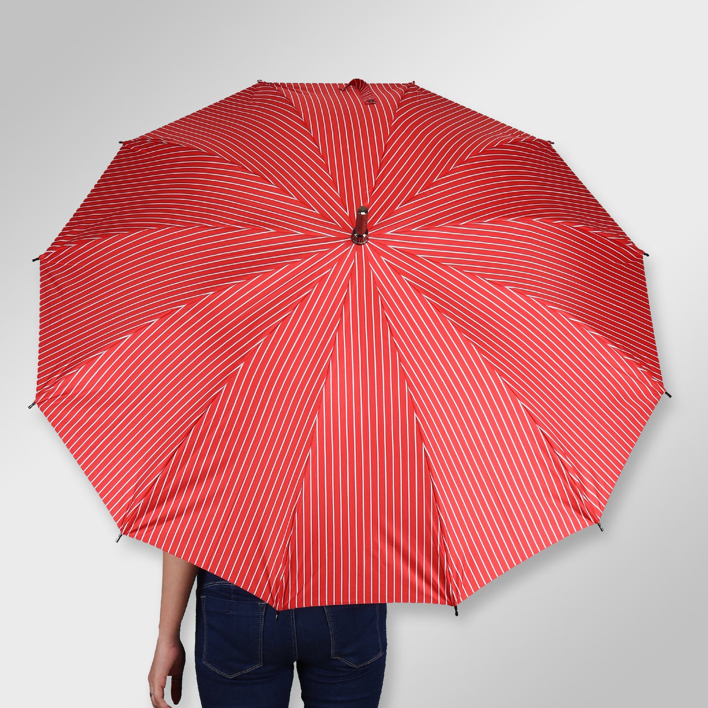 SUMMER | Automatic Open Fashion Umbrella - Red